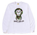 A BATHING APE ABC CAMO BABY MILO L/S TEE