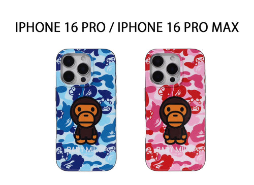 A BATHING APE ABC MILO CAMO IPHONE 16 PRO / IPHONE 16 PRO MAX CASE