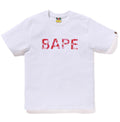 A BATHING APE Ladies' ABC CAMO GLITTER BAPE TEE