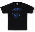 A BATHING APE COLOR CAMO APE FACE TEE