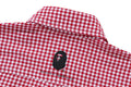 A BATHING APE ONE POINT GINGHAM CHECK BD SHIRT-ONLINE EXCLUSIVE-