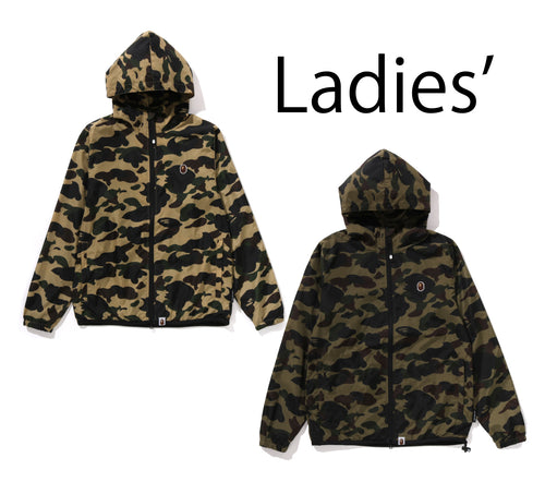 A BATHING APE Ladies' 1ST CAMO HOODIE JACKET