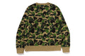 A BATHING APE ABC CAMO BY BATHING APE CREWNECK