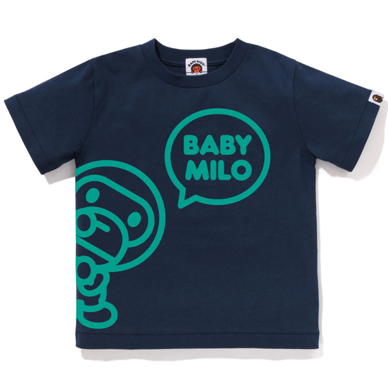 A BATHING APE BAPE KIDS BABY MILO TEE