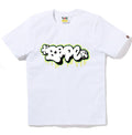 A BATHING APE Ladies' BAPE GRAFFITI LOGO TEE