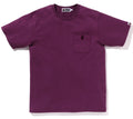 A BATHING APE GAMENT DYE ONE POINT POCKET TEE