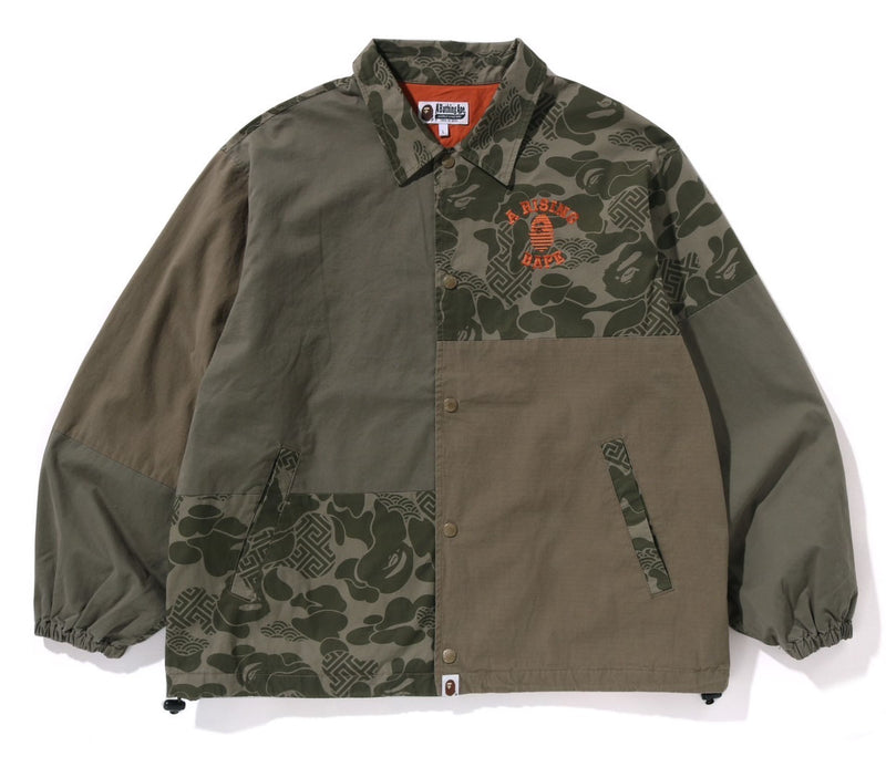 A BATHING APE ASIA CAMO COACH JACKET