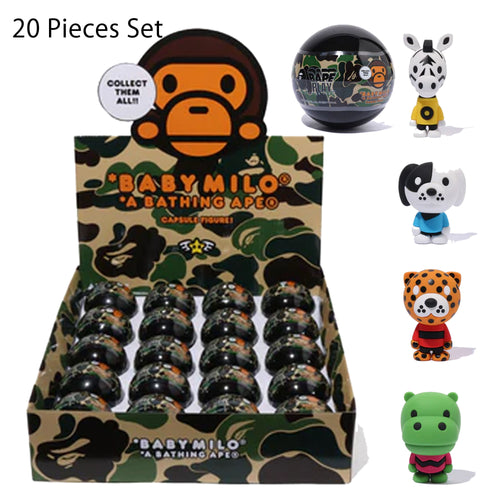 A BATHING APE BABY MILO CAPSULE FIGURE BOX ( 20 pieces set ) VOL.3