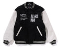 A BATHING APE BAPE x NBHD VARSITY JACKET APE Ver.