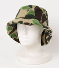 A BATHING APE ABC CAMO BOA FLEECE BUCKET HAT