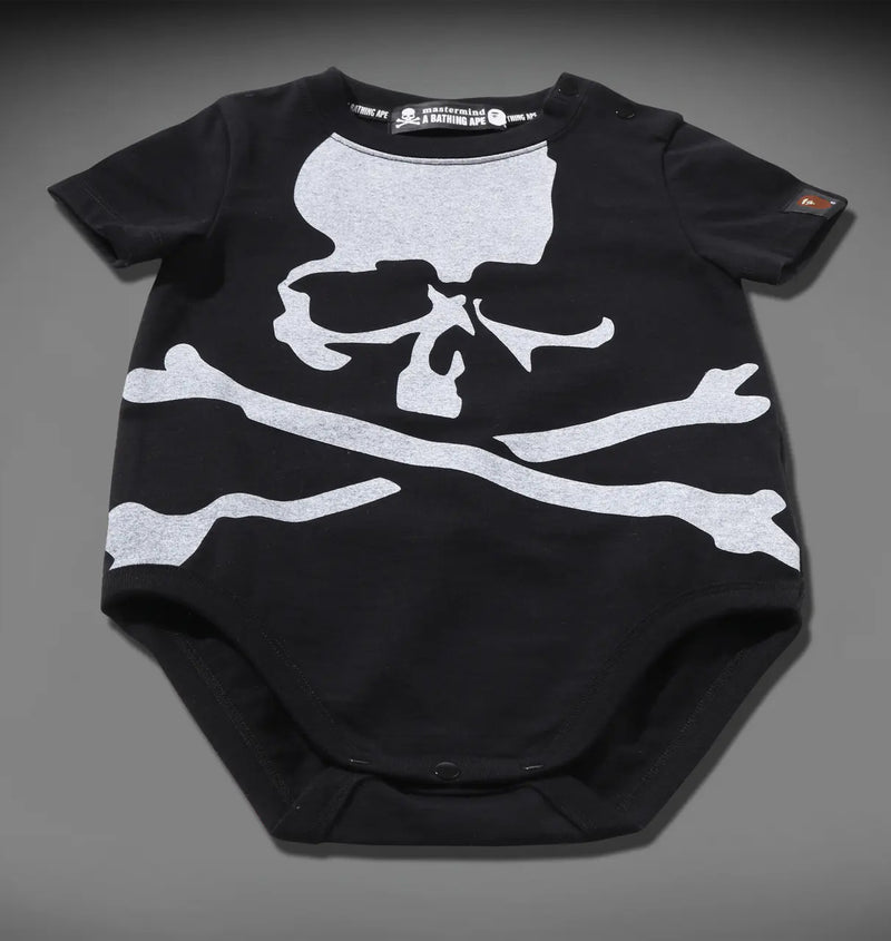 A BATHING APE BAPE KIDS x MMJ mastermind japan APE HEAD BODYSUIT