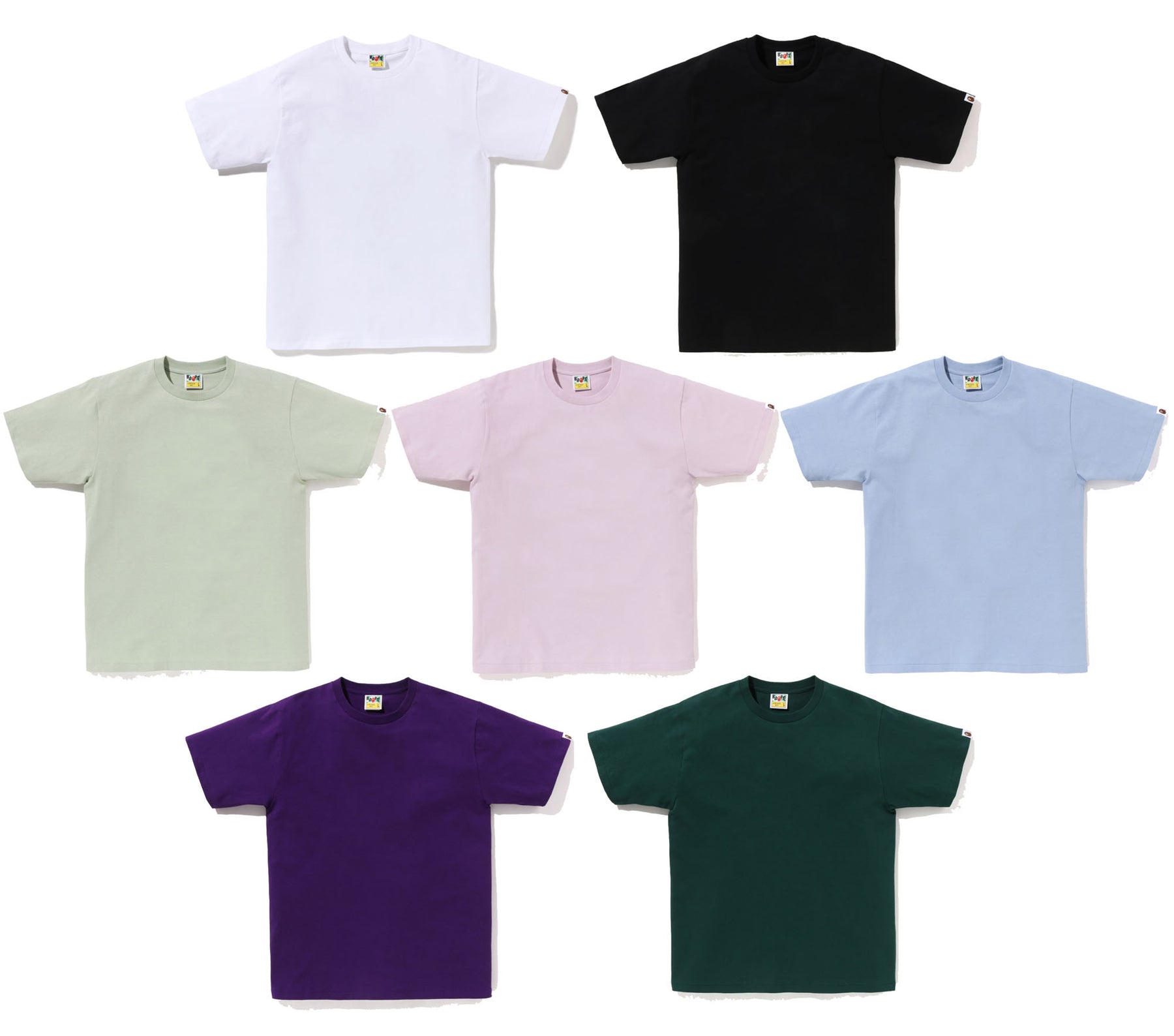 bape plain tee