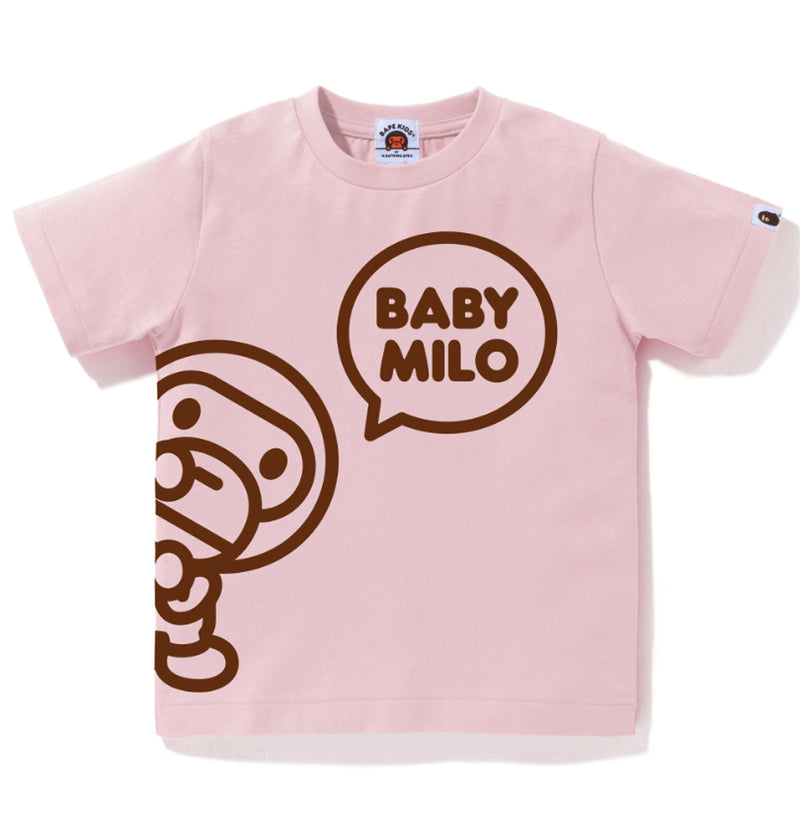 A BATHING APE BAPE KIDS BABY MILO TEE