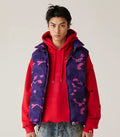 A BATHING APE COLOR CAMO DOWN VEST