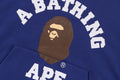 A BATHING APE COLLEGE PUFFY RELAXED FIT PULLOVER HOODIE