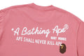 A BATHING APE HAND DRAW BAPE RELAXED FIT TEE