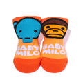 A BATHING APE BAPE KIDS BABY MILO FRIENDS BABY SOCKS