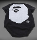 A BATHING APE BAPE KIDS x MMJ mastermind japan APE HEAD BODYSUIT