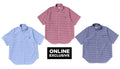 A BATHING APE ONE POINT GINGHAM CHECK BD SHIRT-ONLINE EXCLUSIVE-