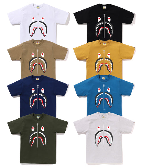 A BATHING APE SHARK TEE