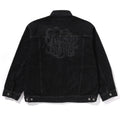 A BATHING APE YEAR OF SNAKE DENIM JACKET