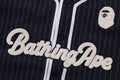 A BATHING APE A BATHING APE BASEBALL SHIRT