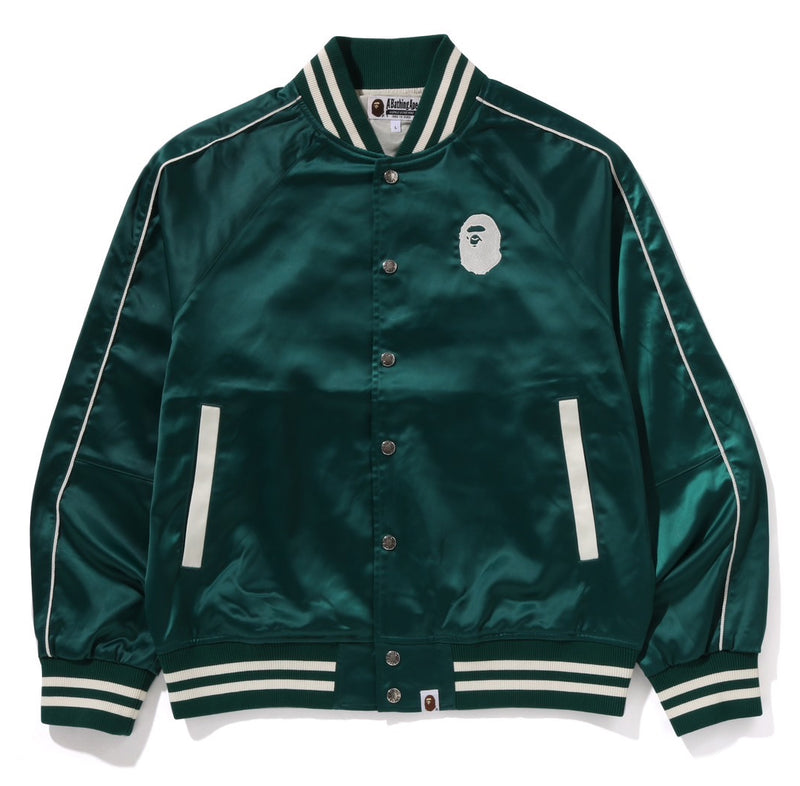 A BATHING APE A BATHING APE NYLON VARSITY JACKET