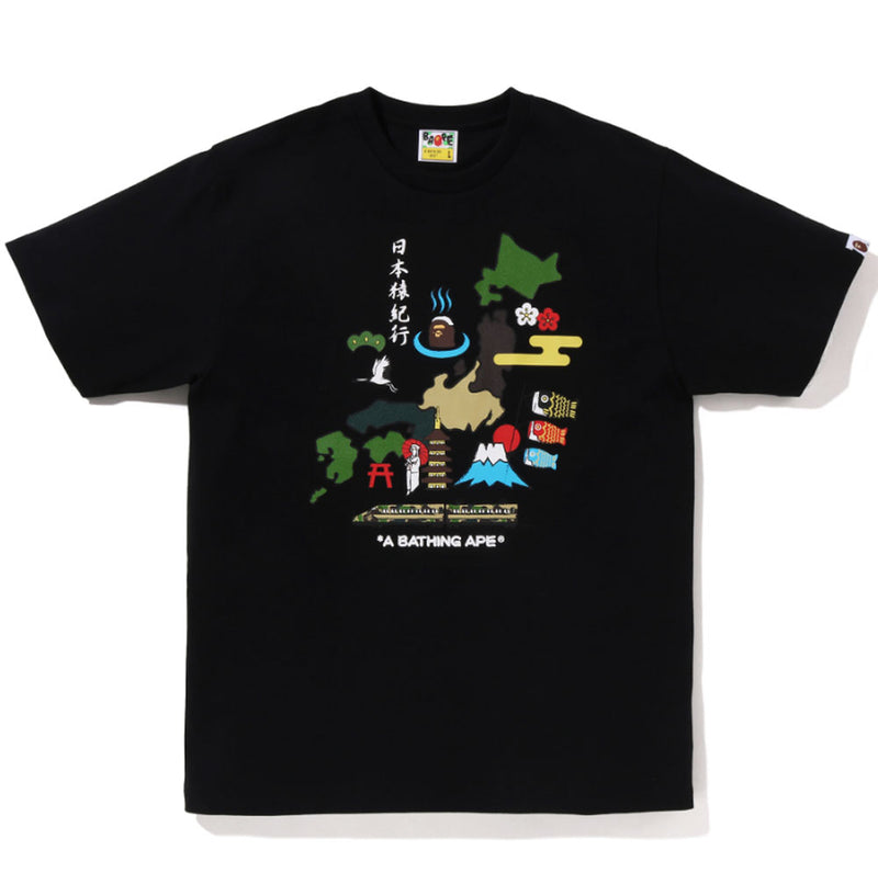 A BATHING APE JAPAN CULTURE TEE ( JAPAN LIMITED )