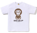 A BATHING APE STA HOUNDSTOOTH BABY MILO TEE