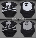 A BATHING APE BAPE KIDS x MMJ mastermind japan APE HEAD BODYSUIT