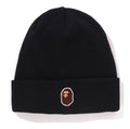 A BATHING APE ONE POINT APE HEAD KNIT CAP