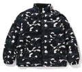 A BATHING APE CITY CAMO REVERSIBLE DOWN JACKET ( Glow in the dark )