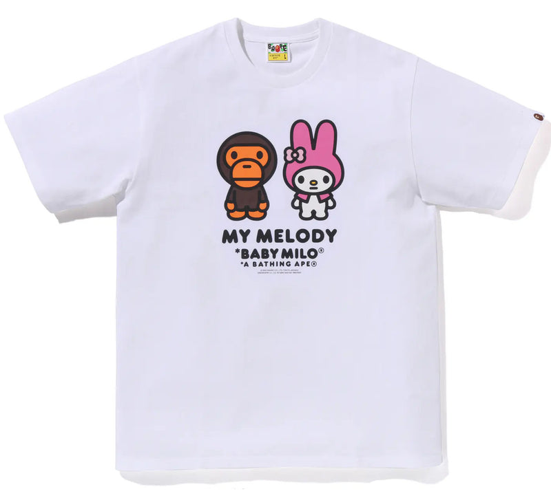 A BATHING APE BABY MILO x SANRIO MY MELODY TEE