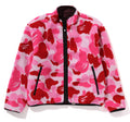 A BATHING APE Ladies' ABC CAMO BOA RIPSTOP REVERSIBLE JACKET