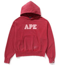 A BATHING APE Ladies' PIGMENT DYED OVERSIZED PULLOVER HOODIE