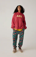 A BATHING APE Ladies' PIGMENT DYED OVERSIZED PULLOVER HOODIE