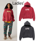 A BATHING APE Ladies' PIGMENT DYED OVERSIZED PULLOVER HOODIE