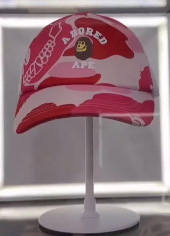 A BATHING APE BAPE x BAYC MESH CAP