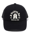 A BATHING APE LOGO COTTON PANEL MESH CAP