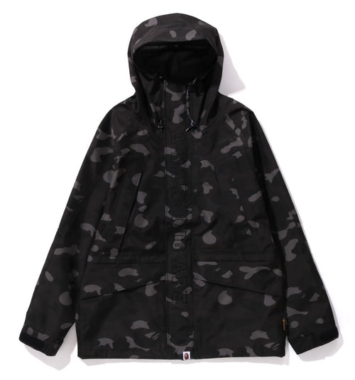 A BATHING APE GORE-REX COLOR CAMO SNOWBOARD JACKET