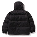 A BATHING APE SOLID CAMO JACQUARD DOWN JACKET