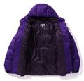 A BATHING APE SOLID CAMO JACQUARD DOWN JACKET