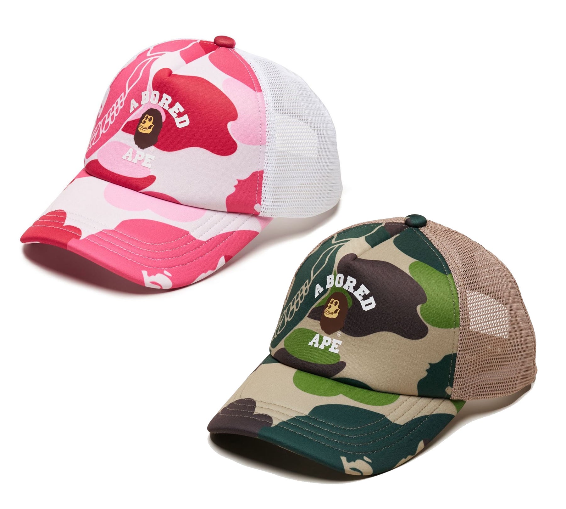 A BATHING APE BAPE x BAYC MESH CAP