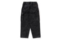 A BATHING APE GARMENT DYE LOOSE FIT 6POCKET PANTS