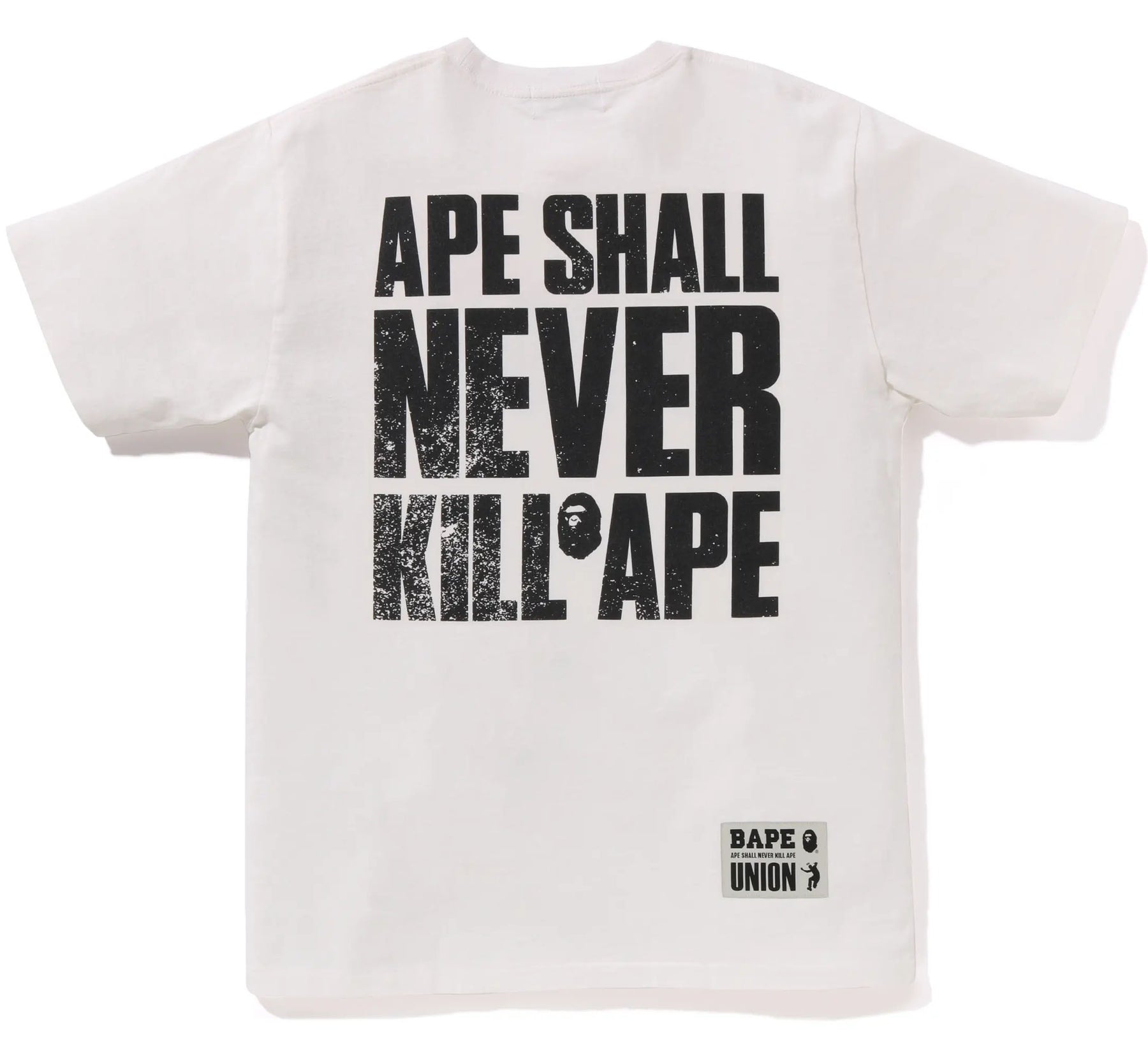 A BATHING APE BAPE x UNION WASHED STA TEE