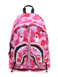 A BATHING APE ABC CAMO SHARK DAYPACK