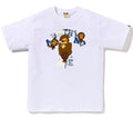 A BATHING APE BAPE CHECK COLLEGE MILO TEE