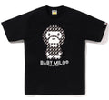 A BATHING APE STA HOUNDSTOOTH BABY MILO TEE