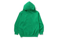 A BATHING APE ONE POINT RELAXED FIT ZIP HOODIE