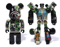 A BATHING APE BAPE x TRANSFORMERS x BE@RBRICK ABC CAMO SHARK CONVOY 400%